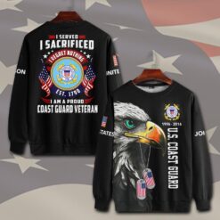 US Coast Guard, E 5 Red - Sweatshirt