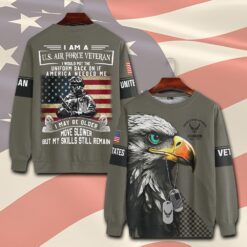 US Air Force , E 8 Air Force First Sergeant - Sweatshirt