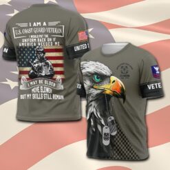 US Coast Guard, E 6 Red - T-Shirt