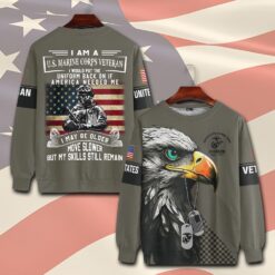 US Marine Corps, E 7 Marines Gunnery Sergeant - Sweatshirt