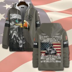 US Marine Corps, E 4 Marines Corporal - Zip Hoodie