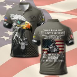 US Navy, Honoring All Who Served - Polo Shirt