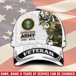 US Army, Honor, Duty, Service - Classic Cap