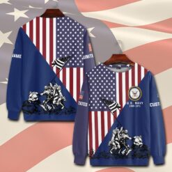 US Navy, E 2 Blue - Sweatshirt