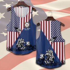 US Navy, Honor, Duty, Service - Tank-Top