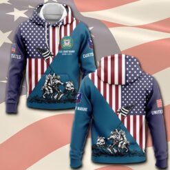 US Coast Guard, Duty, Honor, Country - Hoodie