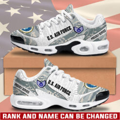 US Air Force , E 6 Air Force Technical Sergeant - Air Max Plus Shoes
