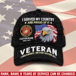 US Marine Corps, E 6 Marines Staff Sergeant - Classic Cap