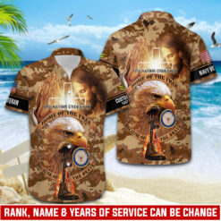 US Navy, Always Courageous - Hawaii Shirt