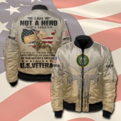 US Army, No One Fights Alone - Bomber Jacket