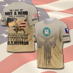 US Coast Guard, E 2 White - T-Shirt