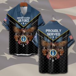 US Air Force , O 4 Air Force Major - Short Sleeve Button Shirt