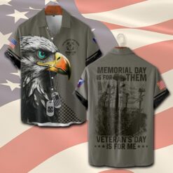 US Coast Guard, Honoring All Who Served - Short Sleeve Button Shirt