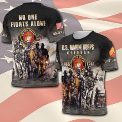 US Marine Corps, E 2 Marines Private First Class - T-Shirt