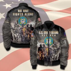 US Coast Guard, E 4 Red - Bomber Jacket