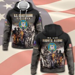 US Coast Guard, Honor, Duty, Service - Hoodie
