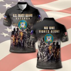 US Coast Guard, Always Remember, Never Forget - Polo Shirt