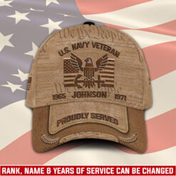 US Navy, American By Birth, Veteran By Choice - Classic Cap