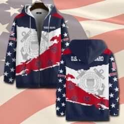US Coast Guard, Defender of Freedom - Zip Hoodie