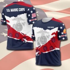 US Marine Corps, E 8 Marines First Sergeant - T-Shirt