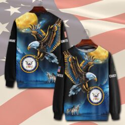 US Navy, E 2 Blue - Sweatshirt