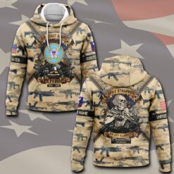 US Coast Guard, E 6 Gold - Hoodie