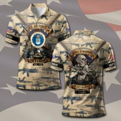 US Air Force , We Own The Sky - Polo Shirt