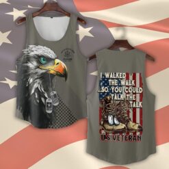 US Army, Freedom Over Fear - Tank-Top