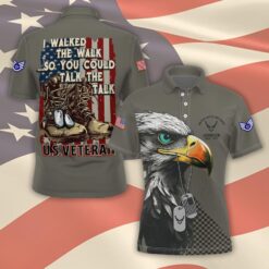 US Air Force , E 6 Air Force Technical Sergeant - Polo Shirt