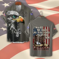 US Air Force , Honoring All Who Served - Short Sleeve Button Shirt