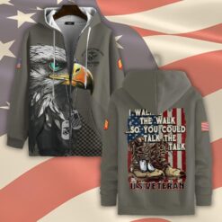 US Marine Corps, Always Remember, Never Forget - Zip Hoodie