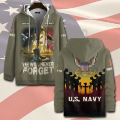 US Navy, The Sea is Ours - Zip Hoodie