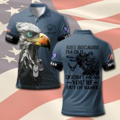 US Air Force , Freedom Over Fear - Polo Shirt