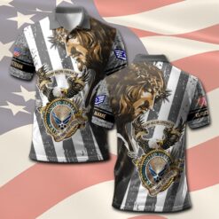 US Air Force , E 6 Air Force Technical Sergeant - Polo Shirt