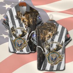 US Air Force , Honor, Duty, Service - Short Sleeve Button Shirt