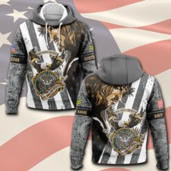 US Navy, E 8 Gold - Hoodie