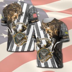 US Navy, E 5 Gold - T-Shirt