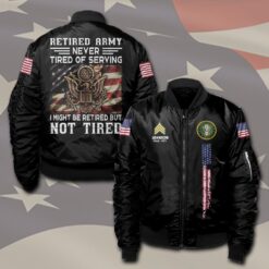 US Army, E 6 Army Specialist - Bomber Jacket