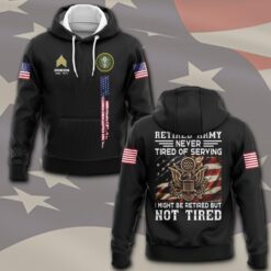 US Army, Honor, Duty, Service - Hoodie
