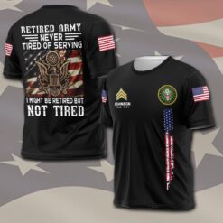 US Army, Honor, Duty, Service - T-Shirt