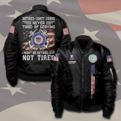 US Coast Guard, Life And Pride - Bomber Jacket