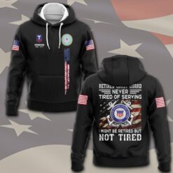 US Coast Guard, E 4 Gold - Hoodie