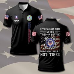 US Coast Guard, Proud To Have Served - Polo Shirt