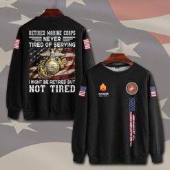 US Marine Corps, Always Remember, Never Forget - Sweatshirt