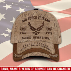 US Air Force, Thank a Veteran - Classic Cap