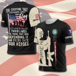 US Coast Guard, Honor The Fallen - T-Shirt