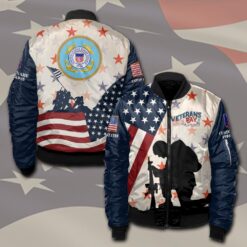 US Coast Guard, E 5 Red - Bomber Jacket