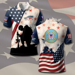 US Coast Guard, No One Fights Alone - Polo Shirt