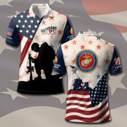 US Marine Corps, Remember - Honor - Respect - Polo Shirt