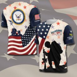 US Navy, E 5 Red - T-Shirt